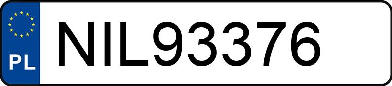 Numer rejestracyjny NIL 93376 posiada VOLVO S60 - NIL93376 Numer rejestracyjny NIL 93376 posiada VOLVO S60 - NIL93376