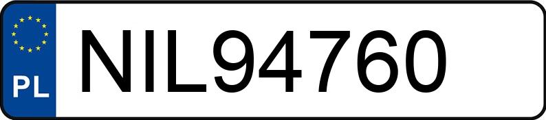 Numer rejestracyjny NIL 94760 posiada CITROEN C5 - NIL94760 Numer rejestracyjny NIL 94760 posiada CITROEN C5 - NIL94760