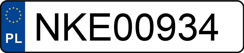 Numer rejestracyjny NKE 00934 posiada ALFA ROMEO 159 - NKE00934