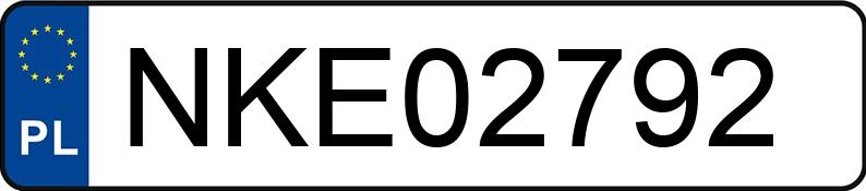 Numer rejestracyjny NKE 02792 posiada VOLKSWAGEN Passat B6 2.0 TDI MR`05 E4 Highline DPF DSG - NKE02792