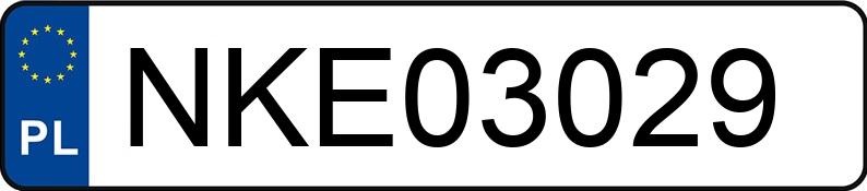 Numer rejestracyjny NKE 03029 posiada MITSUBISHI Colt 1.3 MR`09 E5 Inform Cleartec - NKE03029