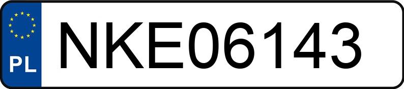 Numer rejestracyjny NKE 06143 posiada BMW 520 - NKE06143