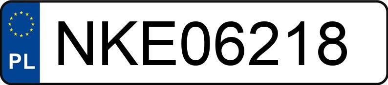 Numer rejestracyjny NKE 06218 posiada VOLKSWAGEN TIGUAN - NKE06218