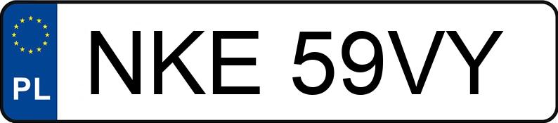 Numer rejestracyjny NKE 59VY posiada VOLKSWAGEN PASSAT - NKE59VY Numer rejestracyjny NKE 59VY posiada VOLKSWAGEN PASSAT - NKE59VY