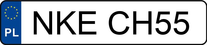 Numer rejestracyjny NKE CH55 posiada RENAULT Laguna II Grandtour 1.8 MR`01 E3 Dynamique Aut. - NKECH55