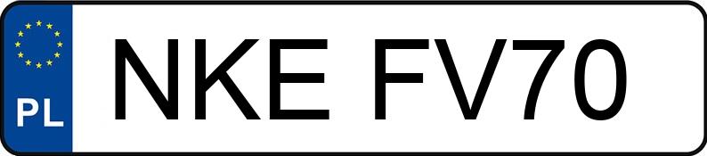 Numer rejestracyjny NKE FV70 posiada BMW 523 I - NKEFV70