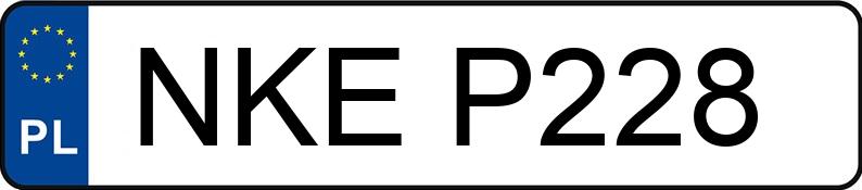 Numer rejestracyjny NKE P228 posiada BSS METACO NV 3 .24L 34.0t /13.6 - NKEP228