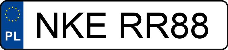 Numer rejestracyjny NKE RR88 posiada SKODA Octavia 1.9 TDI MR`01 E3 Tour Sport - NKERR88