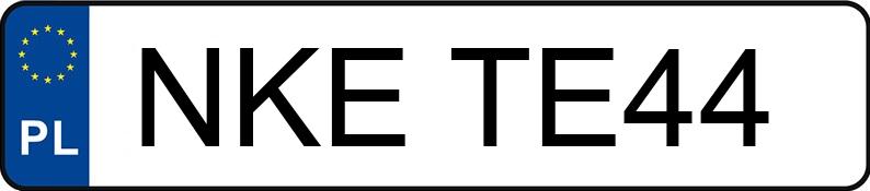 Numer rejestracyjny NKE TE44 posiada OPEL SIGNUM 1.9 CDTI - NKETE44 Numer rejestracyjny NKE TE44 posiada OPEL SIGNUM 1.9 CDTI - NKETE44