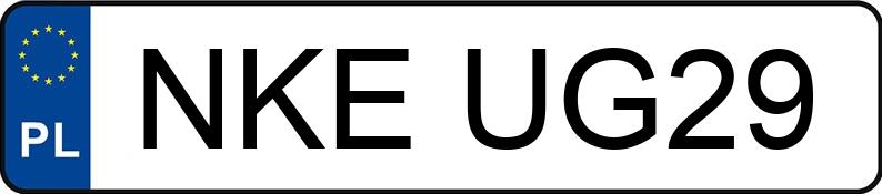Numer rejestracyjny NKE UG29 posiada IVECO DAILY 65C15V - NKEUG29 Numer rejestracyjny NKE UG29 posiada IVECO DAILY 65C15V - NKEUG29