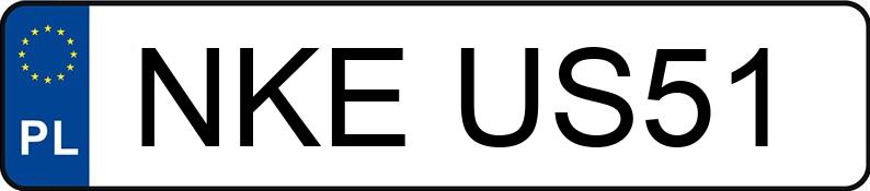 Numer rejestracyjny NKE US51 posiada VOLKSWAGEN POLO - NKEUS51 Numer rejestracyjny NKE US51 posiada VOLKSWAGEN POLO - NKEUS51