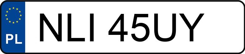 Numer rejestracyjny NLI 45UY posiada AUDI A8 - NLI45UY Numer rejestracyjny NLI 45UY posiada AUDI A8 - NLI45UY