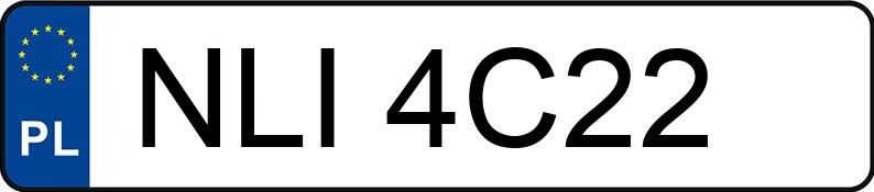 Numer rejestracyjny NLI 4C22 posiada BMW 730D - NLI4C22