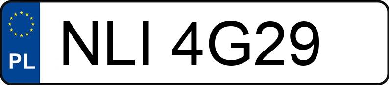 Numer rejestracyjny NLI 4G29 posiada OPEL Vectra C 1.9 CDTI MR`05 E4 Cosmo - NLI4G29