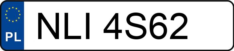 Numer rejestracyjny NLI 4S62 posiada MERCEDES-BENZ E 200 - NLI4S62