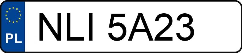 Numer rejestracyjny NLI 5A23 posiada FORD GALAXY - NLI5A23 Numer rejestracyjny NLI 5A23 posiada FORD GALAXY - NLI5A23