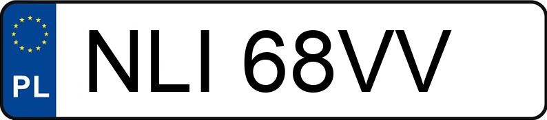 Numer rejestracyjny NLI 68VV posiada POL-MOT WARFAMA T-083 T-08 - NLI68VV