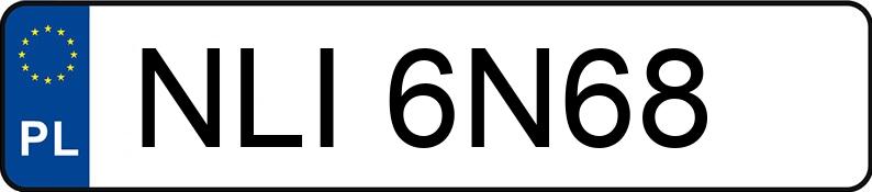 Numer rejestracyjny NLI 6N68 posiada OPEL INSIGNIA - NLI6N68 Numer rejestracyjny NLI 6N68 posiada OPEL INSIGNIA - NLI6N68