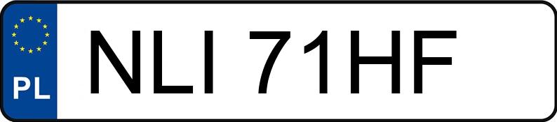 Numer rejestracyjny NLI 71HF posiada VOLKSWAGEN Golf III Variant 1.9 SDI MR`97 E2 GT - NLI71HF