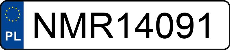 Numer rejestracyjny NMR 14091 posiada FORD S-MAX - NMR14091