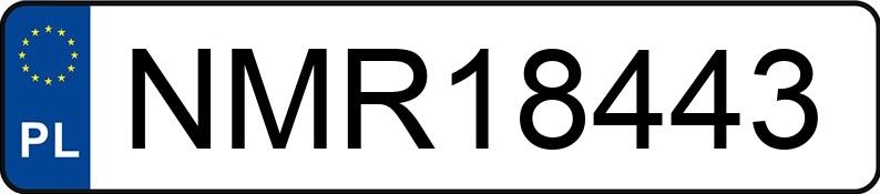 Numer rejestracyjny NMR 18443 posiada IVECO AD 190 S33 Stralis E4 18.0t P - NMR18443