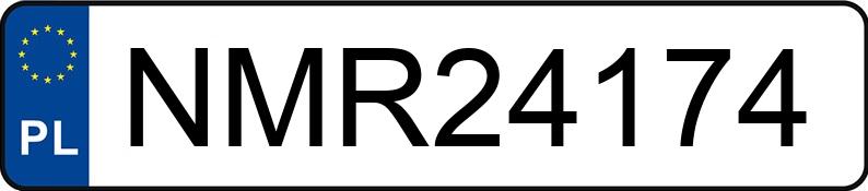 Numer rejestracyjny NMR 24174 posiada BMW 530D - NMR24174 Numer rejestracyjny NMR 24174 posiada BMW 530D - NMR24174