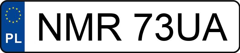 Numer rejestracyjny NMR73UA posiada AUDI R8