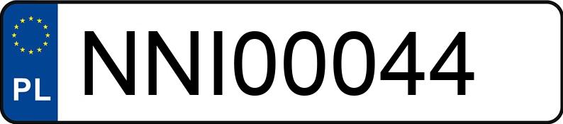 Numer rejestracyjny NNI 00044 posiada DAEWOO-FSO MOTOR  - NNI00044