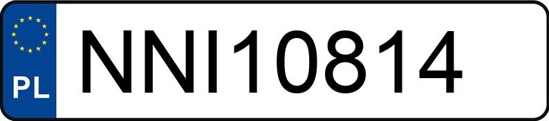 Numer rejestracyjny NNI 10814 posiada VOLKSWAGEN Golf VI 2.0 TDI MR`08 E5 Comfortline - NNI10814