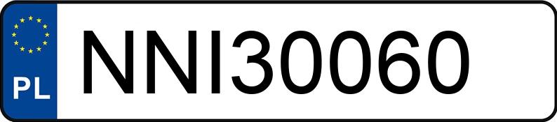 Numer rejestracyjny NNI 30060 posiada FORD MONDEO - NNI30060 Numer rejestracyjny NNI 30060 posiada FORD MONDEO - NNI30060