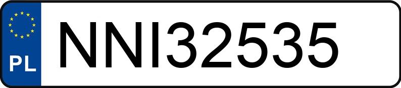 Numer rejestracyjny NNI 32535 posiada BMW 530 D - NNI32535 Numer rejestracyjny NNI 32535 posiada BMW 530 D - NNI32535