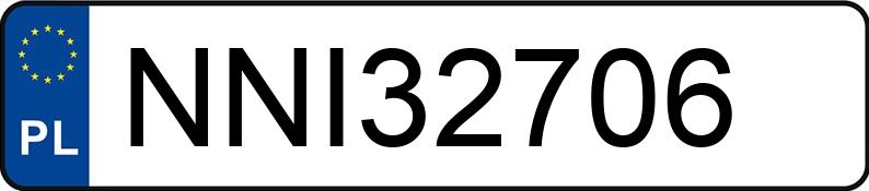 Numer rejestracyjny NNI 32706 posiada OPEL CORSA - NNI32706