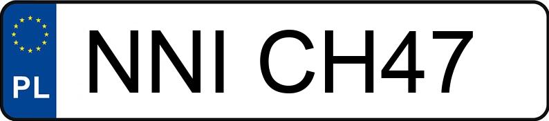 Numer rejestracyjny NNI CH47 posiada URSUS C 1.6t 360 - NNICH47 Numer rejestracyjny NNI CH47 posiada URSUS C 1.6t 360 - NNICH47