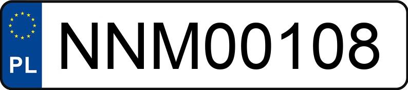 Numer rejestracyjny NNM 00108 posiada VOLKSWAGEN JETTA - NNM00108 Numer rejestracyjny NNM 00108 posiada VOLKSWAGEN JETTA - NNM00108