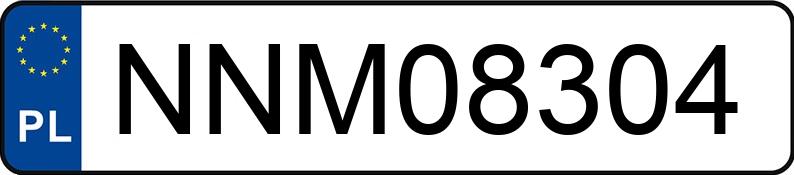 Numer rejestracyjny NNM 08304 posiada FORD S-MAX - NNM08304