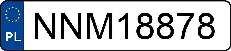 Numer rejestracyjny NNM 18878 posiada BMW 520 Diesel MR`03 E3 E60 520 Diesel MR`03 E3 E60 - NNM18878