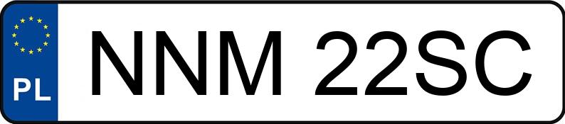 Numer rejestracyjny NNM 22SC posiada RENAULT MEGANE SCENIC - NNM22SC