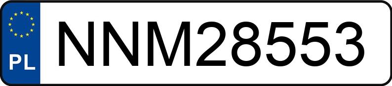 Numer rejestracyjny NNM 28553 posiada MERCEDES-BENZ CLK 270 CDI - NNM28553