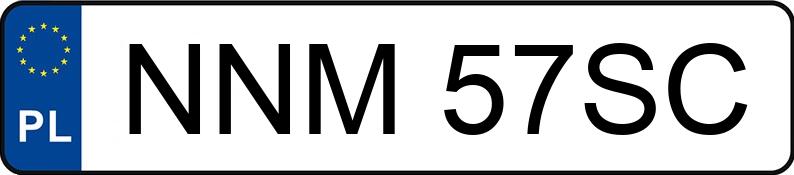 Numer rejestracyjny NNM 57SC posiada SKODA Octavia 1.9 TDI MR`01 E3 Tour - NNM57SC