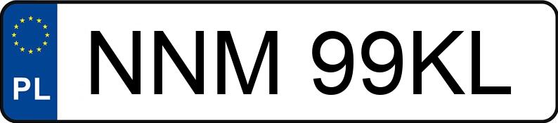 Numer rejestracyjny NNM 99KL posiada SEAT ALTEA - NNM99KL Numer rejestracyjny NNM 99KL posiada SEAT ALTEA - NNM99KL
