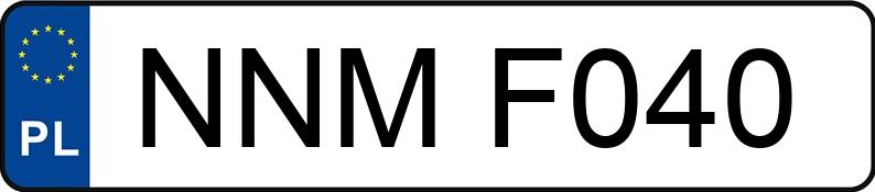 Numer rejestracyjny NNM F040 posiada FIAT CINQUECENTO 0.7 - NNMF040