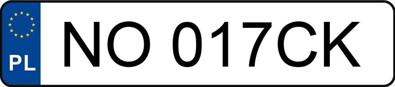 Numer rejestracyjny NO 017CK posiada BMW 520 Diesel MR`21 E6c/d G30 xDrive Steptronic - NO017CK