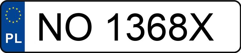 Numer rejestracyjny NO 1368X posiada VOLKSWAGEN CADDY - NO1368X Numer rejestracyjny NO 1368X posiada VOLKSWAGEN CADDY - NO1368X
