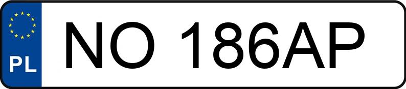 Numer rejestracyjny NO 186AP posiada IVECO 50-180 Daily MR`22 E6 3.5t 50C18HZ - NO186AP