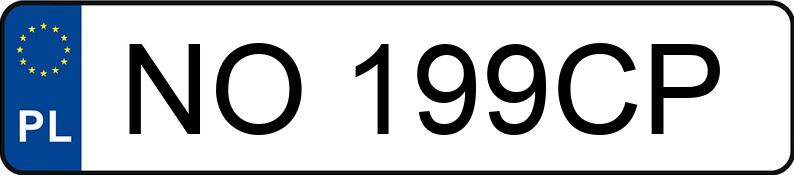 Numer rejestracyjny NO 199CP posiada FORD FOCUS - NO199CP Numer rejestracyjny NO 199CP posiada FORD FOCUS - NO199CP