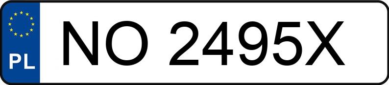 Numer rejestracyjny NO 2495X posiada PEUGEOT 308 II MR`13 E6 Style S&S - NO2495X Numer rejestracyjny NO 2495X posiada PEUGEOT 308 II MR`13 E6 Style S&S - NO2495X