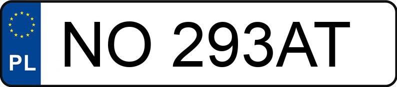 Numer rejestracyjny NO 293AT posiada HONDA Civic 1.5 MR`17 E6 Comfort - NO293AT