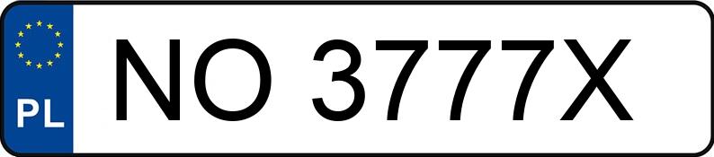 Numer rejestracyjny NO 3777X posiada TOYOTA RAV 4 2.0 MR`22 E6ag Comfort D-CVT - NO3777X