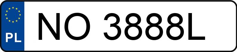 Numer rejestracyjny NO 3888L posiada AUDI Q7 - NO3888L Numer rejestracyjny NO 3888L posiada AUDI Q7 - NO3888L