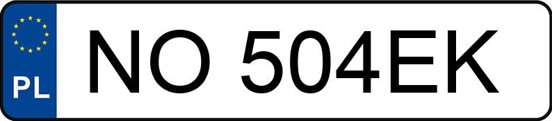 Numer rejestracyjny NO 504EK posiada BMW 330 - NO504EK Numer rejestracyjny NO 504EK posiada BMW 330 - NO504EK